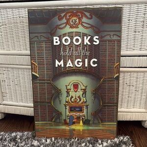 Disney Beauty and The Beast Books Hold All the Magic Wood Wall Art - 13x19in